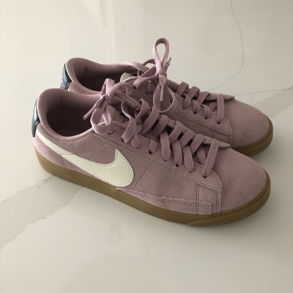 Nike Blazer suede shoe